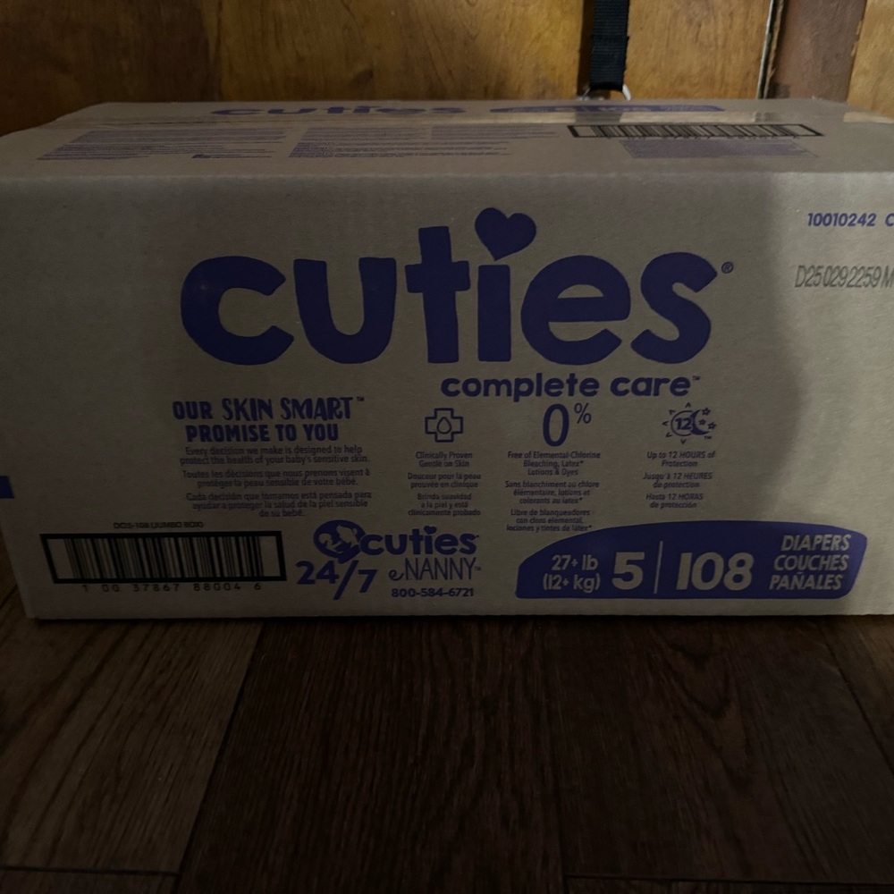 Complete Care Diapers - Size 5, 108 Count, Blue